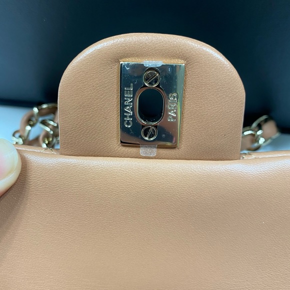 SOLD NEW Chanel Carmel Mini Rectangle - Picture 8 of 11